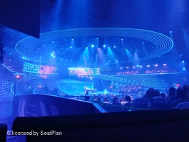 Wembley Park Theatre Locomotive Seats K1 view from seat photo