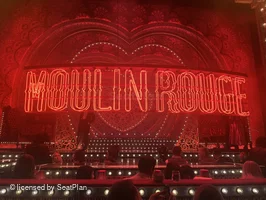 Piccadilly Theatre Stalls D17 view from seat photo