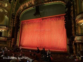 New Amsterdam Theatre Orchestra P12 view from seat photo