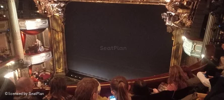 His Majesty's Theatre Grand Circle D9 view from seat photo
