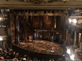 Victoria Palace Theatre Royal Circle H2 view from seat photo