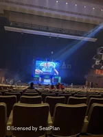 Royal Festival Hall Rear Stalls LL36 view from seat photo