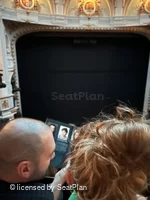 Ambassadors Theatre Circle D13 view from seat photo