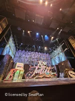 Stephen Sondheim Theatre Orchestra B113 view from seat photo