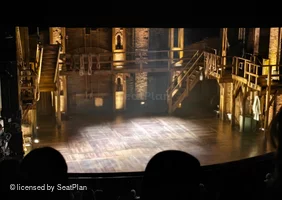 Victoria Palace Theatre Royal Circle L33 view from seat photo