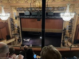 Longacre Theatre Balcony D103 view from seat photo
