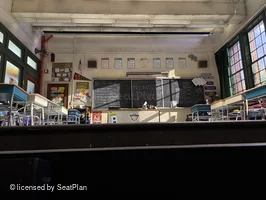 Royal Court Theatre Stalls AA12 view from seat photo