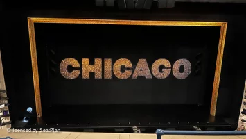 Ambassador Theatre Front Mezzanine C103 view from seat photo