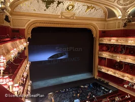 Royal Opera House Amphitheatre A37 view from seat photo