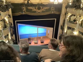 Wyndham's Theatre Grand Circle C23 view from seat photo