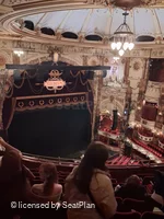 London Coliseum Balcony K48 view from seat photo