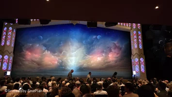 Prince of Wales Theatre Stalls L22 view from seat photo