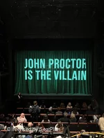 Royal Court Theatre Circle A11 view from seat photo