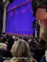 Lyceum Theatre Orchestra K18 view from seat photo