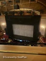 St James Theatre Balcony A10 view from seat photo