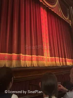 St Martin's Theatre Stalls B1 view from seat photo
