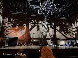 Minetta Lane Theatre Orchestra E108 view from seat photo