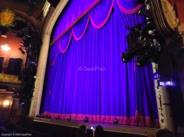 Lyceum Theatre Orchestra E12 view from seat photo