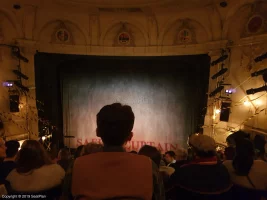 Ambassadors Theatre Circle G3 view from seat photo