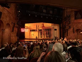 August Wilson Theatre Orchestra Q15 view from seat photo
