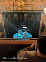 Longacre Theatre Balcony B105 view from seat photo