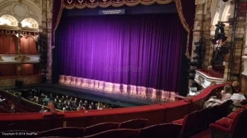 London Coliseum Dress Circle D4 view from seat photo