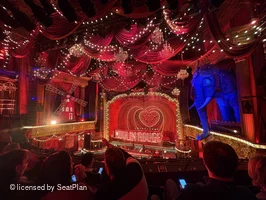 Piccadilly Theatre Royal Circle C7 view from seat photo