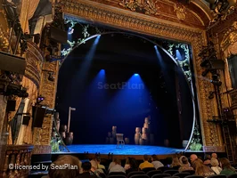 Theatre Royal Haymarket Stalls K19 view from seat photo