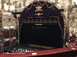 London Coliseum Upper Circle C16 view from seat photo