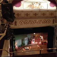 Vaudeville Theatre Upper Circle C2 view from seat photo