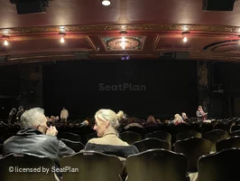 Studio 54 Theatre Orchestra O105 view from seat photo