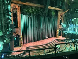 Studio 54 Theatre Front Mezzanine CC7 view from seat photo