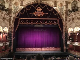 London Coliseum Dress Circle D29 view from seat photo
