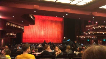 Prince Edward Theatre Stalls ZB33 view from seat photo