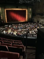 Alexandra Palace Theatre Circle E24 view from seat photo