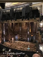 Victoria Palace Theatre Royal Circle F2 view from seat photo