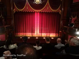 St Martin's Theatre Dress Circle D12 view from seat photo