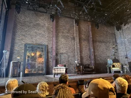 Minetta Lane Theatre Orchestra D113 view from seat photo