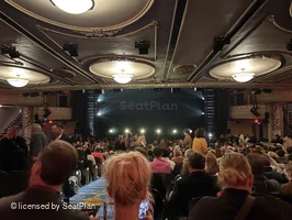 Palace Theatre Orchestra Z104 view from seat photo