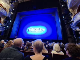 Shaftesbury Theatre Stalls F16 view from seat photo