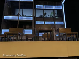 Apollo Theatre Stalls B12 view from seat photo