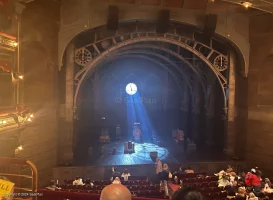 Lyric Theatre Dress Circle C102 view from seat photo