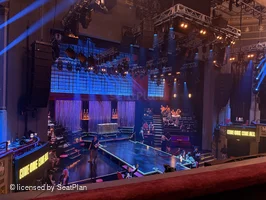 Broadhurst Theatre Mezzanine B13 view from seat photo