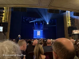 Nederlander Theatre Orchestra M113 view from seat photo