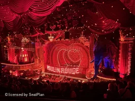 Al Hirschfeld Theatre Mezzanine H14 view from seat photo