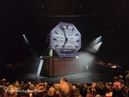 Hampstead Theatre Stalls J11 view from seat photo