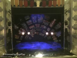 Savoy Theatre Dress Circle B16 view from seat photo