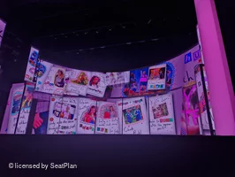 Savoy Theatre Stalls A3 view from seat photo