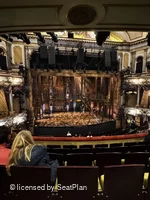 Victoria Palace Theatre Royal Circle F29 view from seat photo