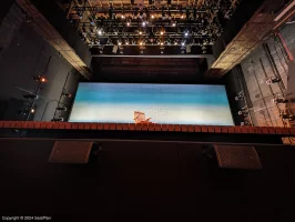 Ambassadors Theatre Stalls A6 view from seat photo